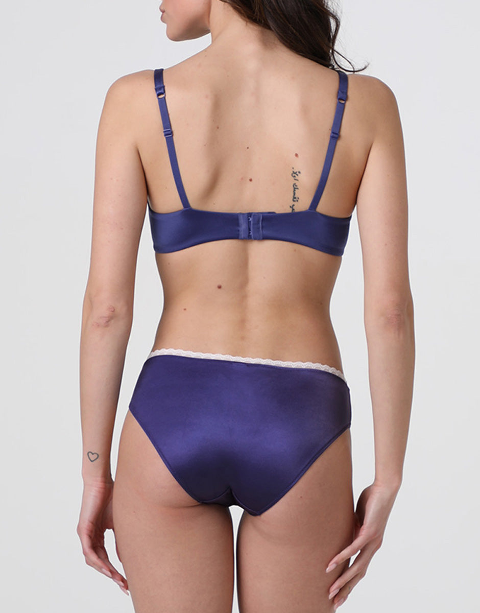 Lovable 24H Lift reggiseno leggermente imbottito blu violaceo