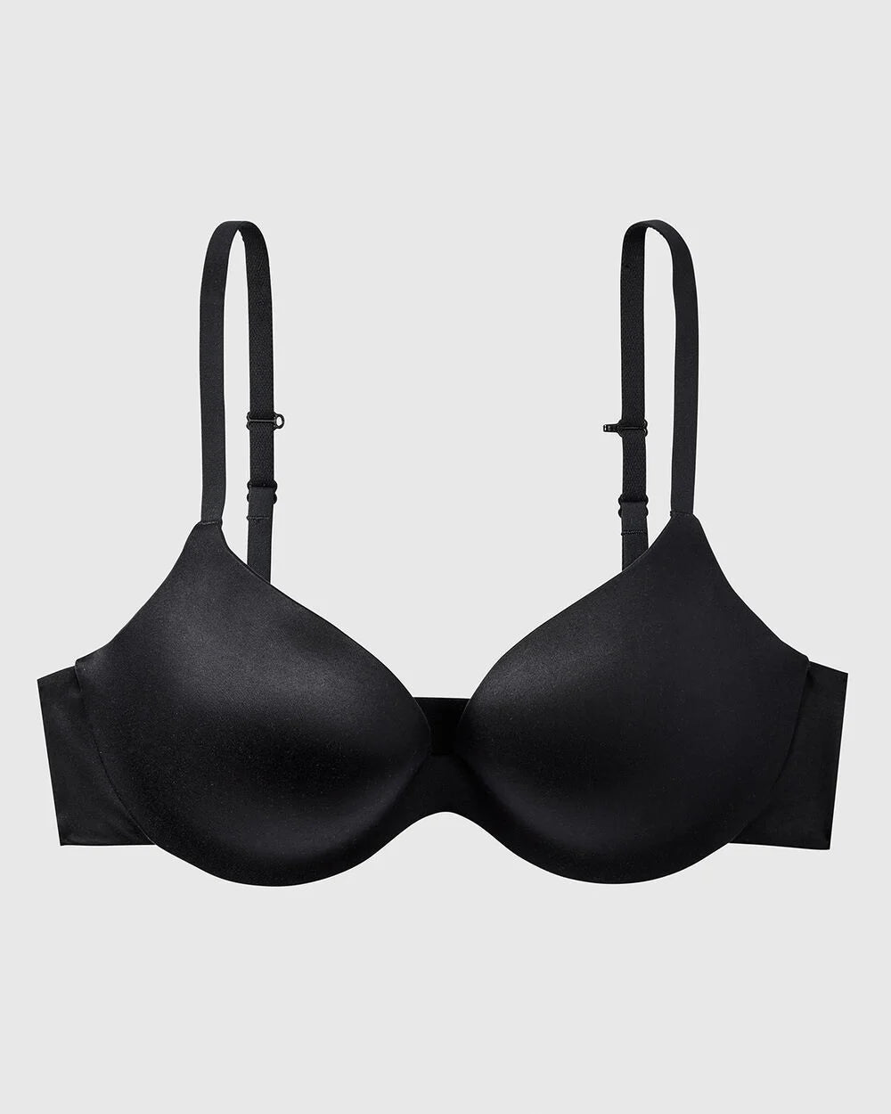 Lovable Smooth Comfort reggiseno Push-up con ferretto nero in microfibra lucida