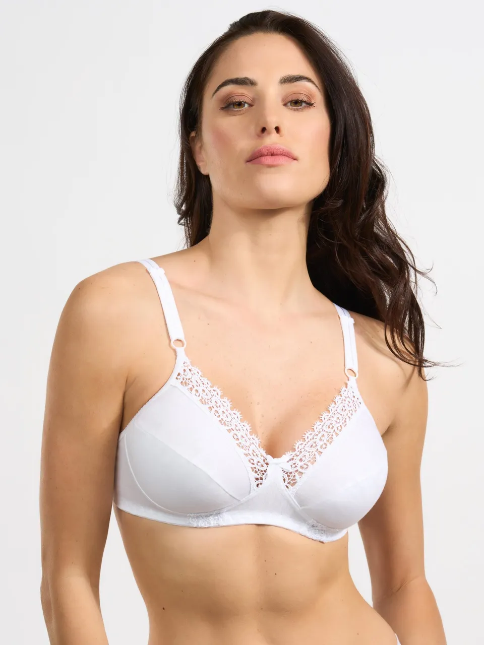 SPIMAN Cotton reggiseno senza ferretto coppa B in cotone