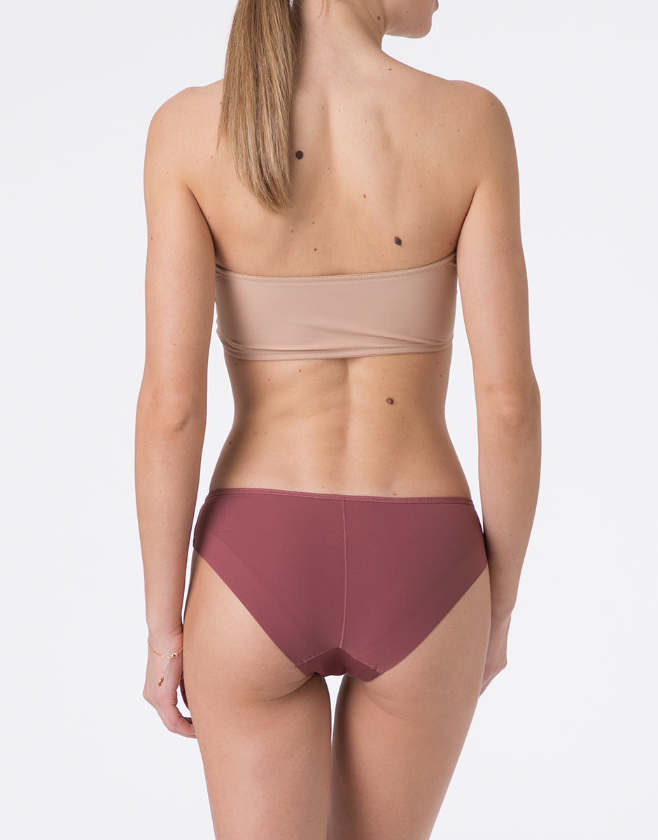 Lovable Invisible Lift Slip Invisible rosso amaranto in microfibra