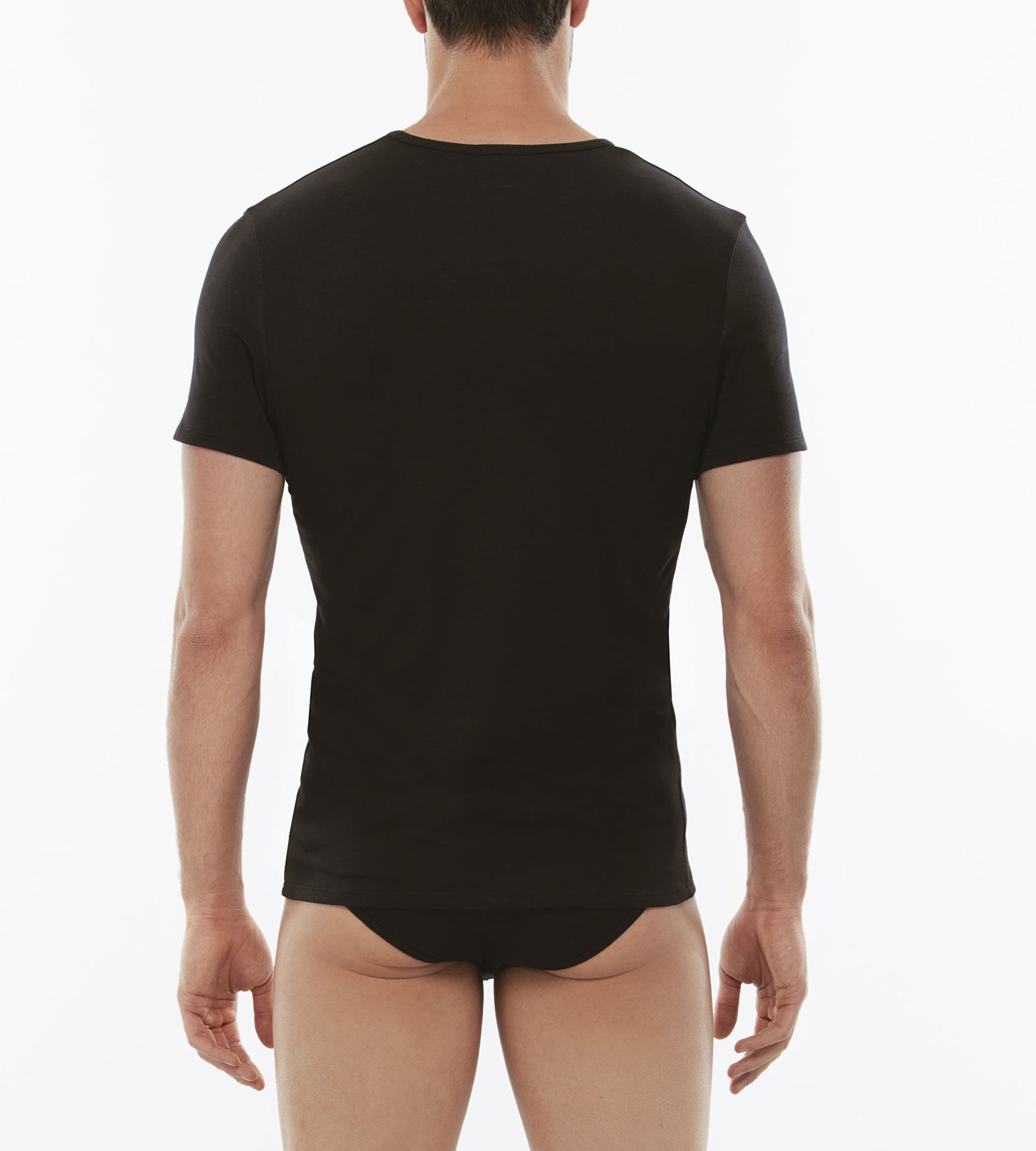 Lovable Basic Soul Cotton Stretch T-shirt girocollo nero