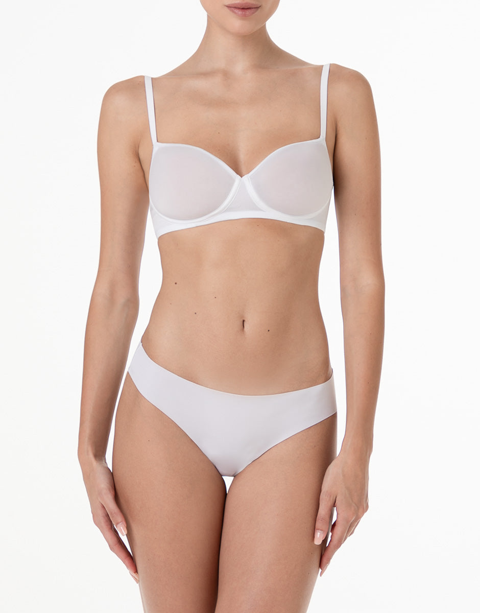Lovable Invisible Breeze reggiseno senza ferretto coppa Spacer bianco