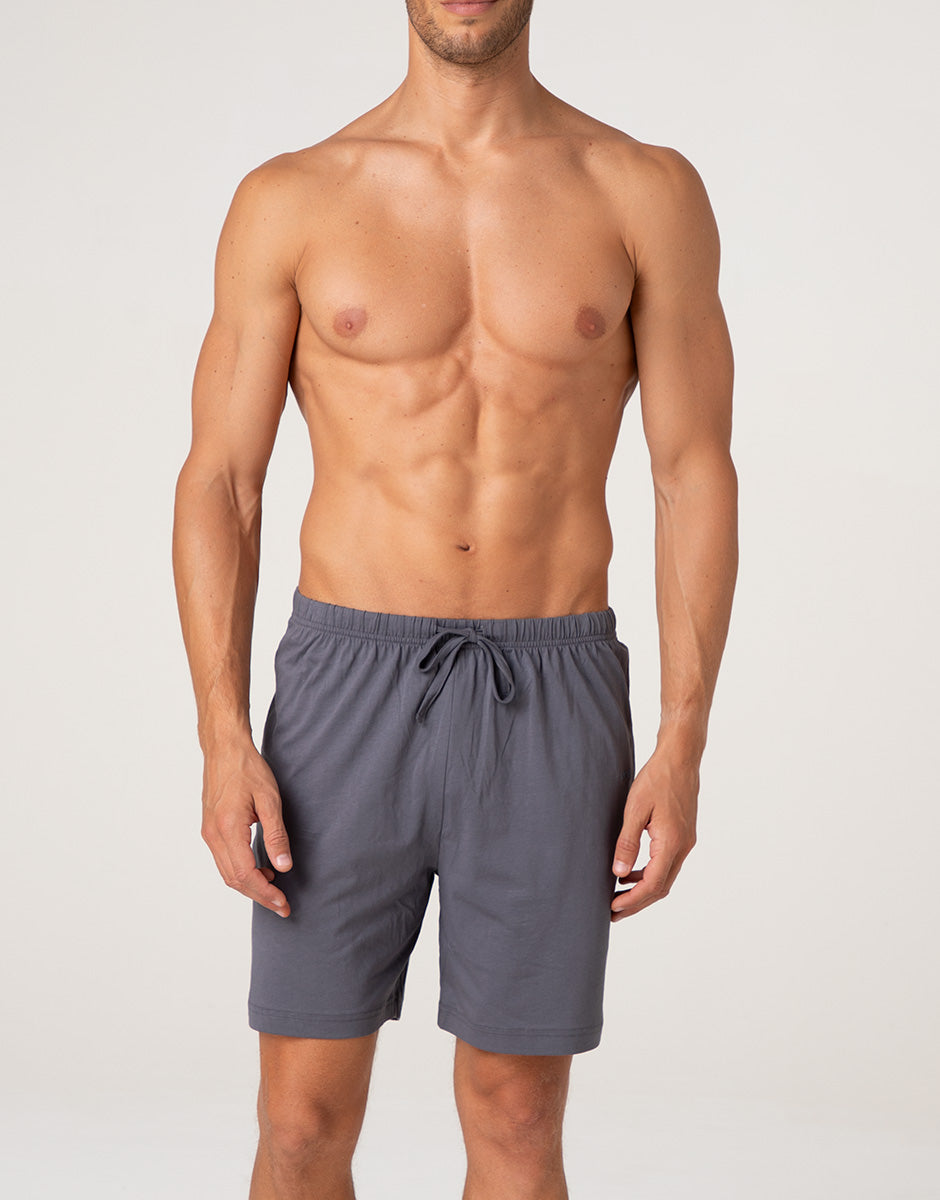 Lovable Basic Soul pantaloncino in jersey di cotone grigio scuro