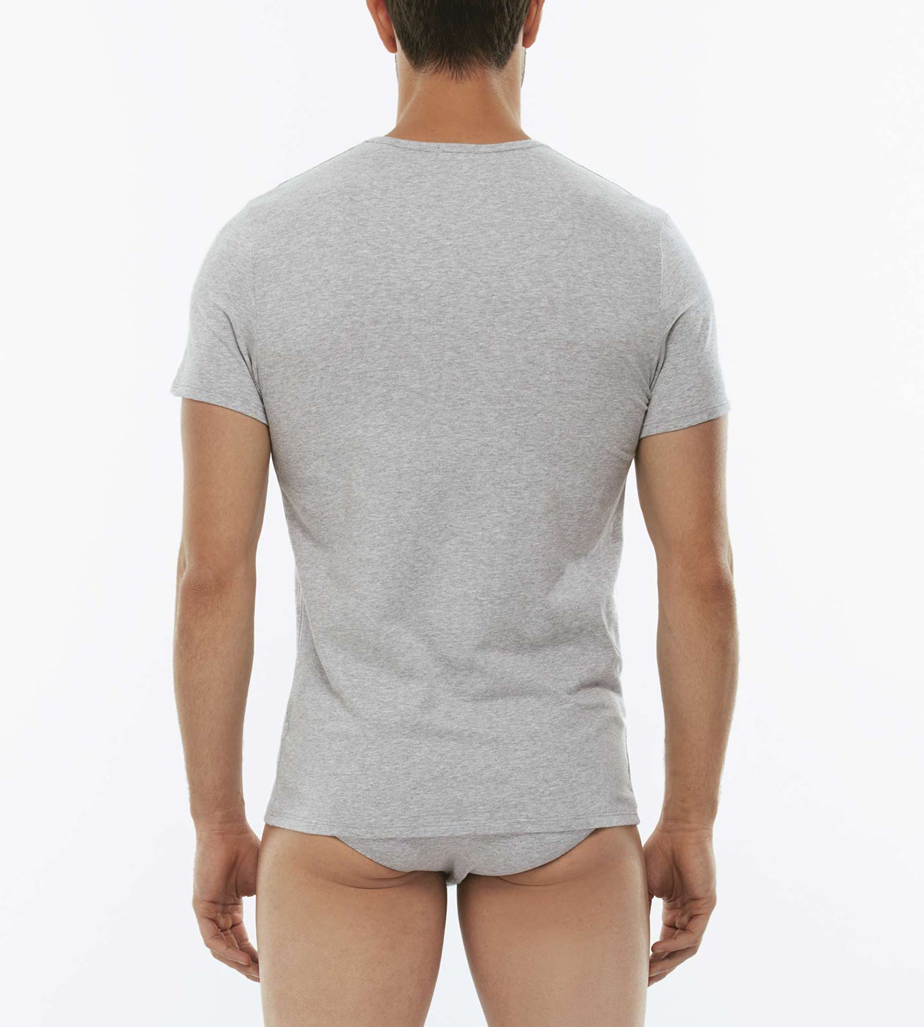 Lovable Basic Soul Cotton Stretch T-shirt girocollo grigio