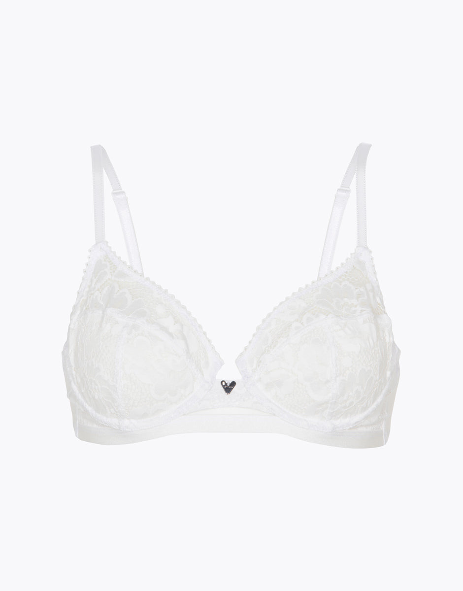 Lovable Anniversary Lace reggiseno con ferretto bianco