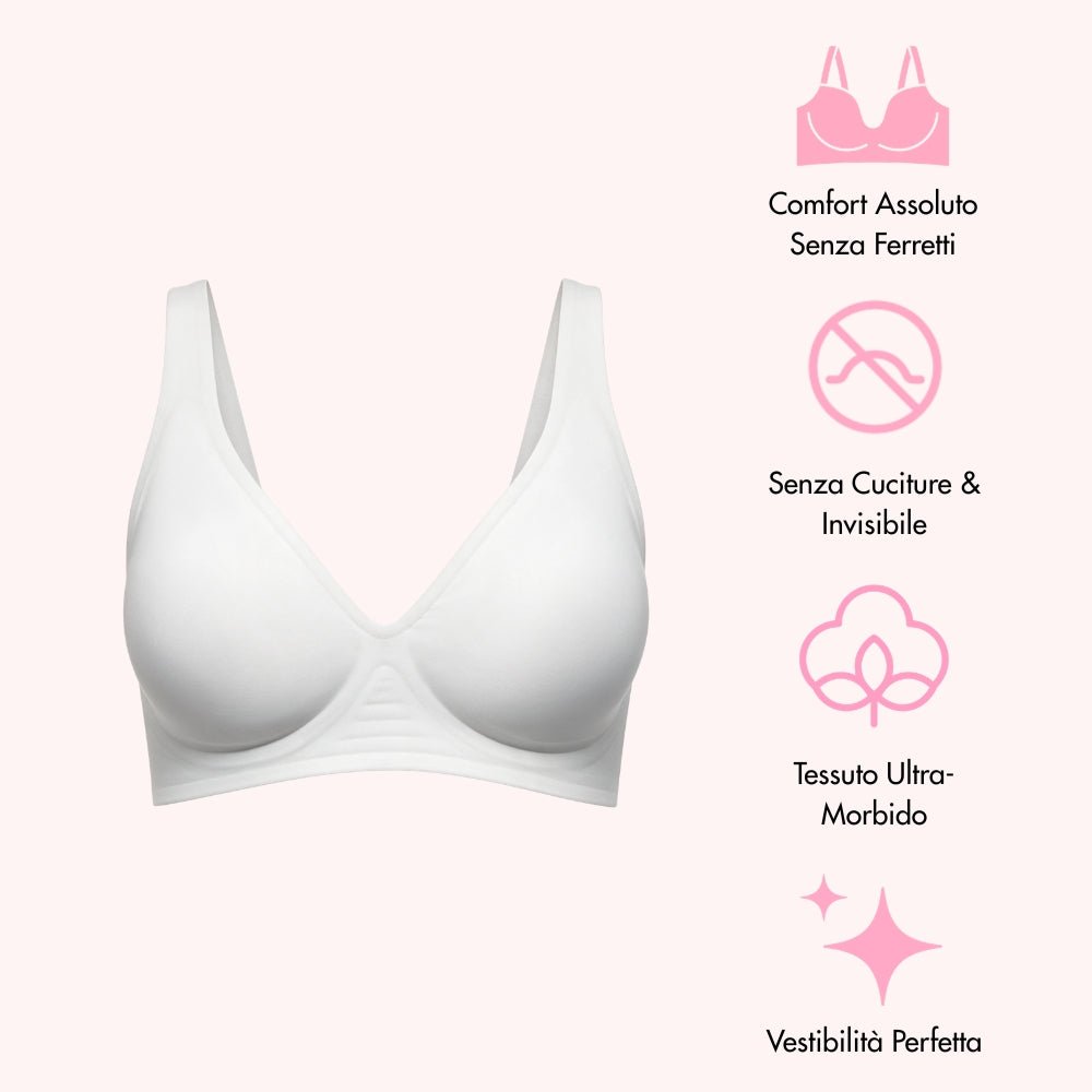 Notorious Notorious N°02 reggiseno con scollatura a V senza ferretti