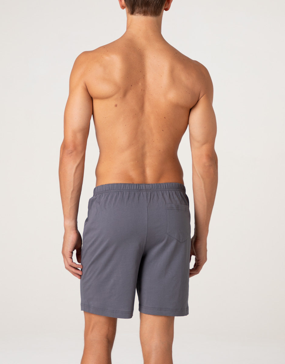 Lovable Basic Soul pantaloncino in jersey di cotone grigio scuro