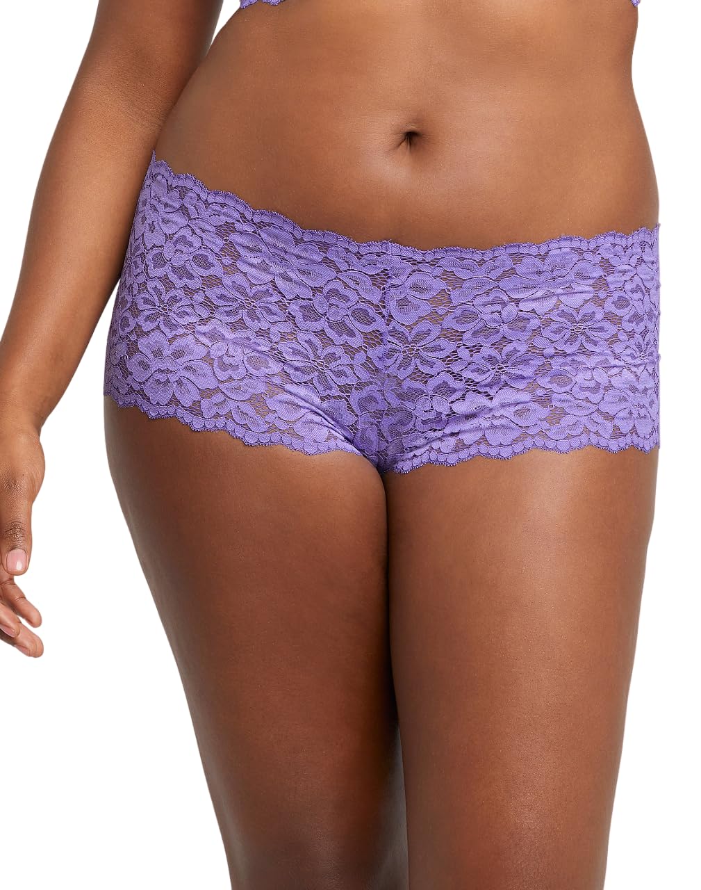 Maidenform Underwear Sexy Must Haves-Lace Cheeky Culotte Donna culotte pizzo Beige