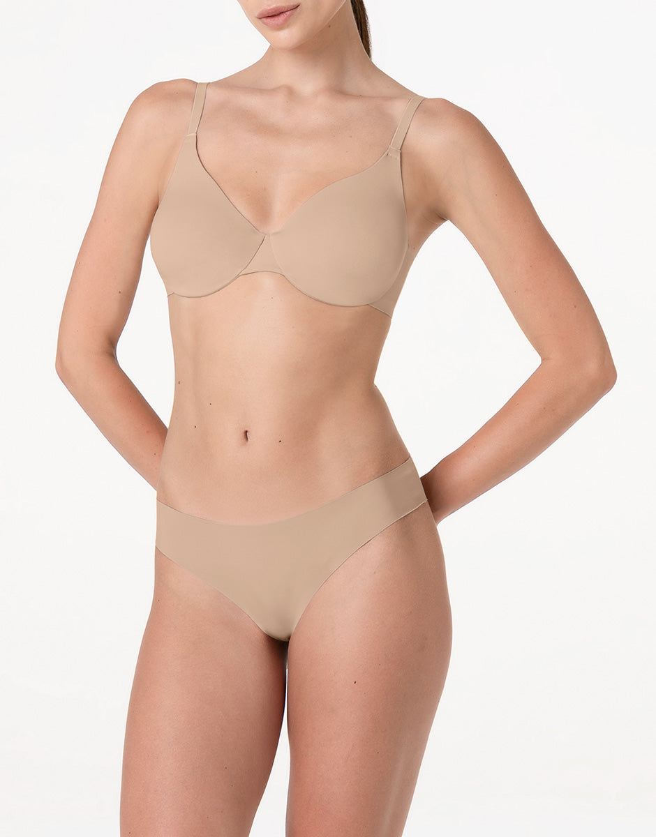 Lovable Invisible Essence reggiseno con ferretto senza imbottitura nudo chiaro