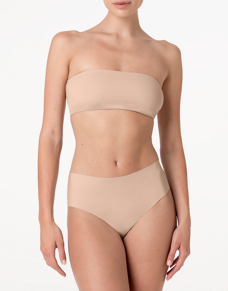 Lovable My Daily Comfort Slip midi Second Skin Micro nudo chiaro