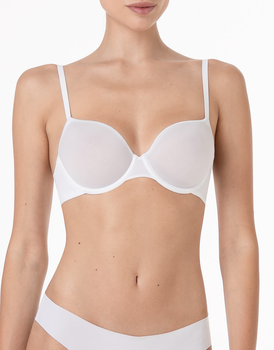 Lovable Invisible Breeze reggiseno con ferretto bianco coppa spacer