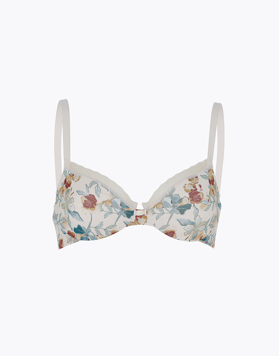 Lovable My Daily Comfort Printed reggiseno avorio perlato a fiori