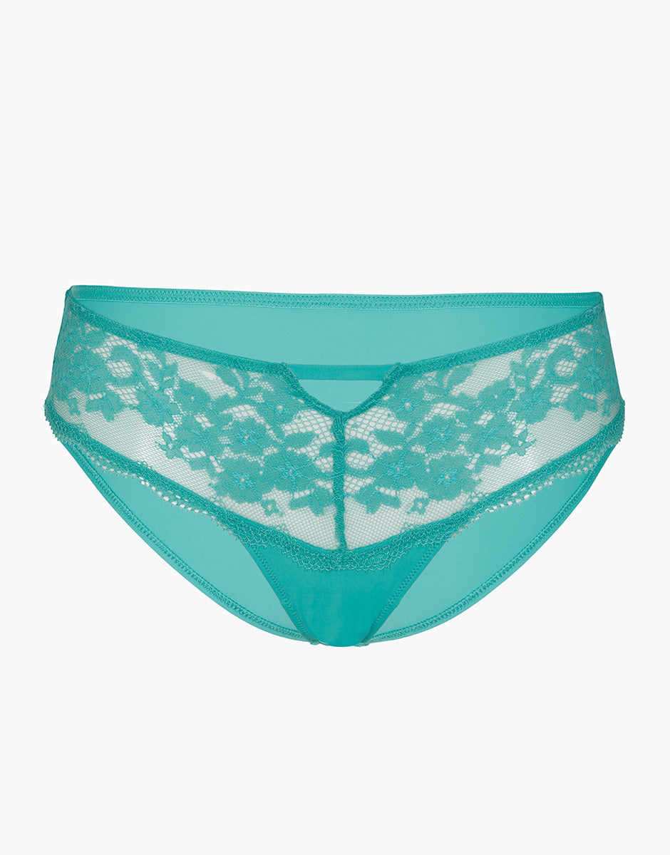Lovable So Lacy Panties Flower Dreams slip midi menta in pizzo