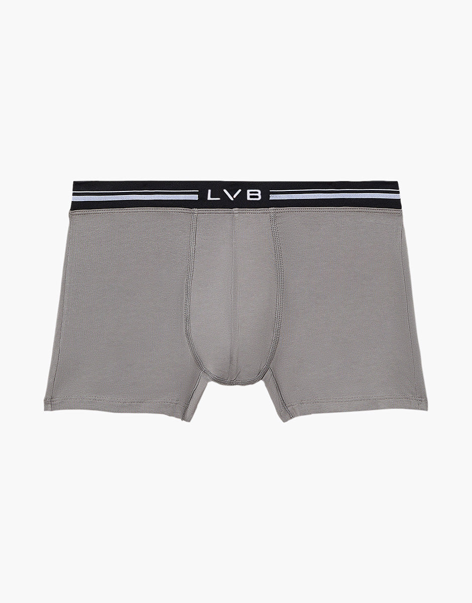 Lovable Value Elegance Comfort 360 Stretch Cotton boxer grigio scuro cotone elasticizzato